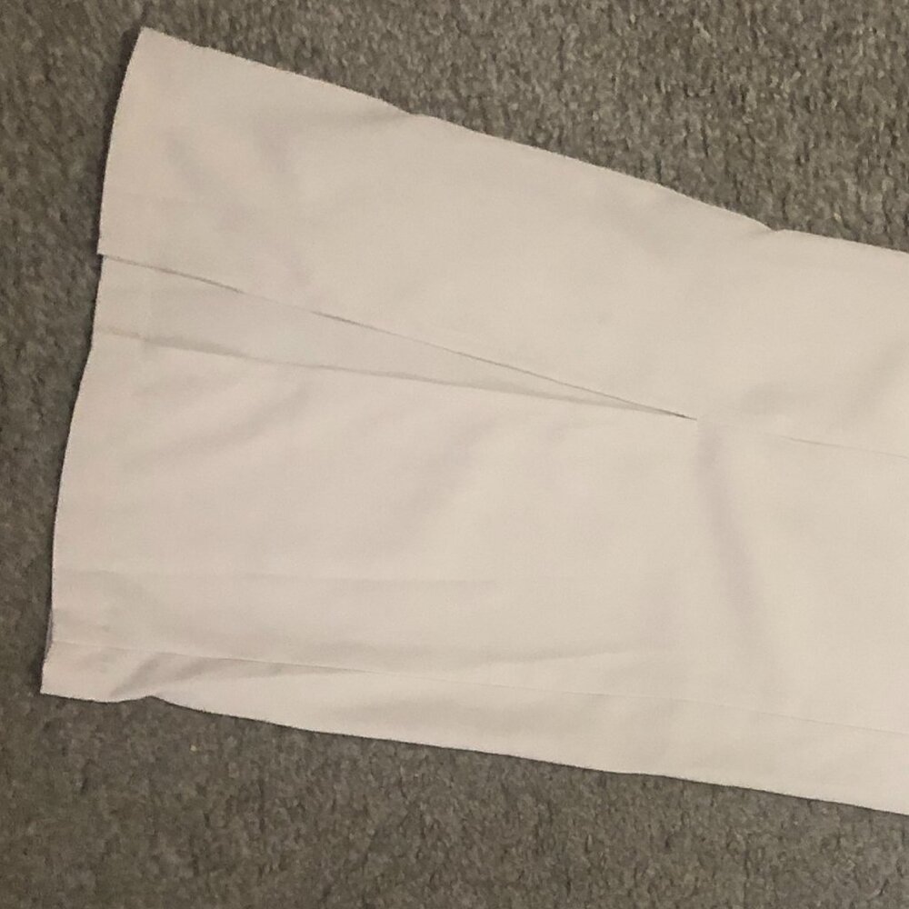 Shein Cream High Rise Wide Leg Dress Pants Women’s Size L NEW WITH TAG - Picture 8 of 9